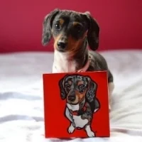 Pepsi with her portrait.