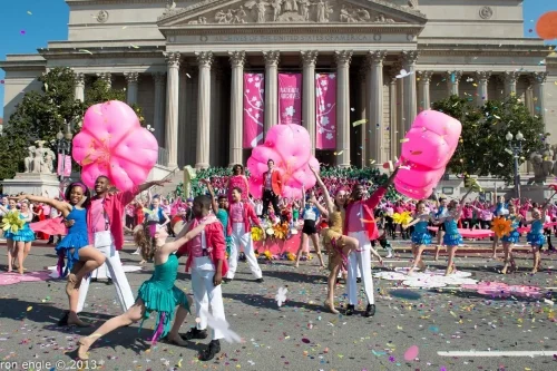Cherry Blossom Festival Parade/Image from DC on Heels