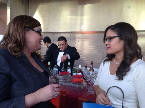 "I need to do something that's soul-feeding," said Jeanette Radford of Boys and Girls Clubs of Greater Washington, speaking to DDG founder Saranah Holmes at The Community Foundation 's #HereForGood event. 