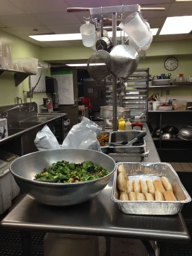The kitchen at Miriam's Kitchen