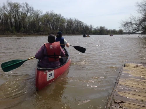 A peaceful afternoon on the river