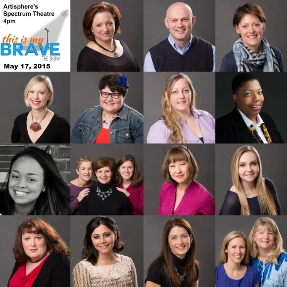 May 2015 cast of This Is My Brave/ Photo by Dorie Howell Photography