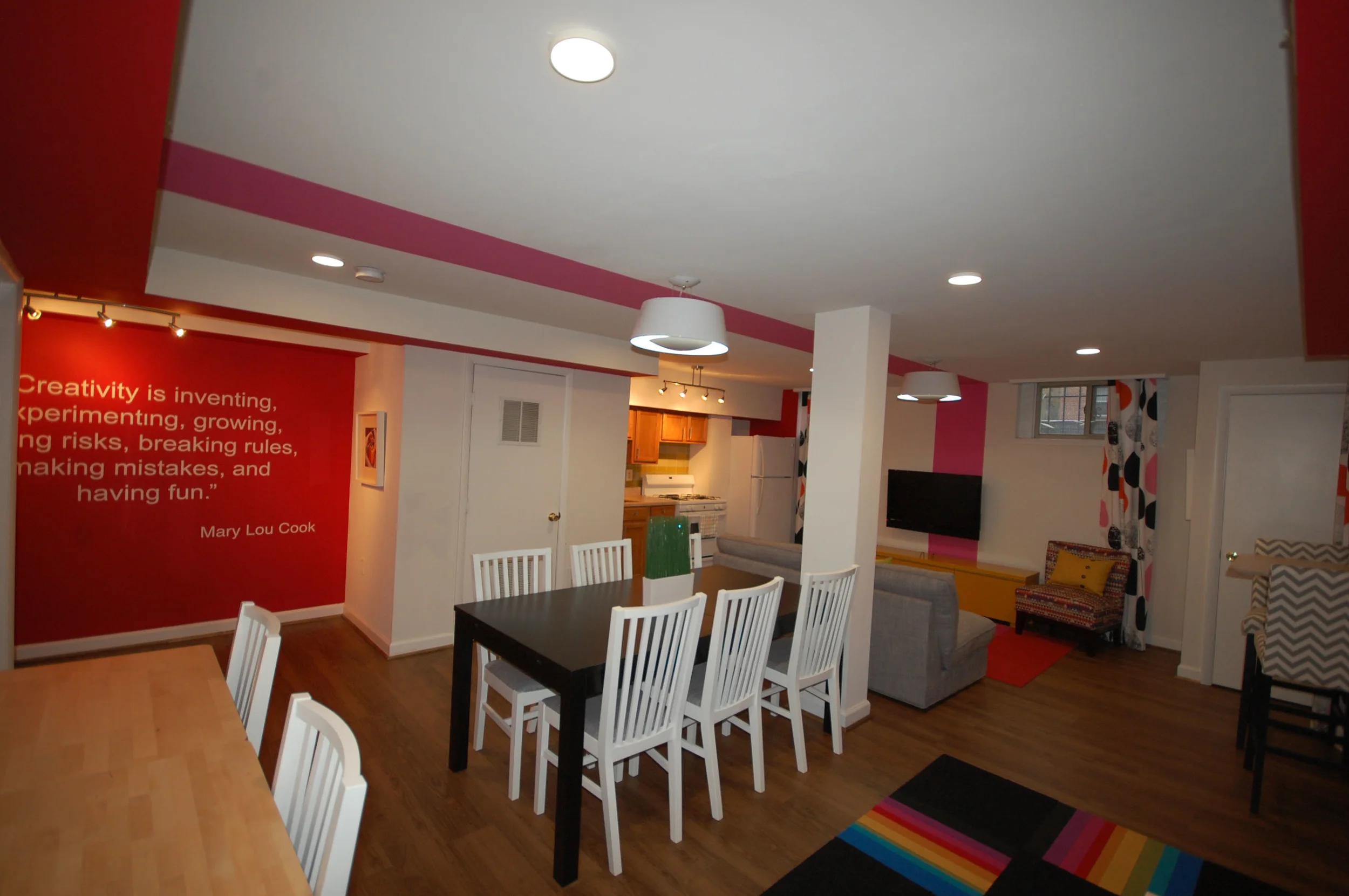 Room to Rebloom design includes inspirational quotes