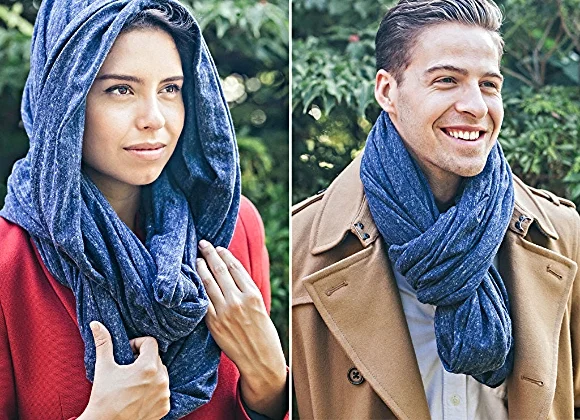 This unisex infinity scarf is called Circle of Warmth/Photo credit: Twice As Warm