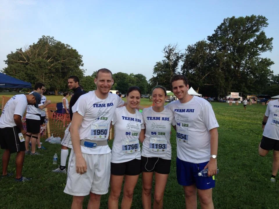 Emily, third from left, with her siblings. Photo courtesy of Emily Lerman