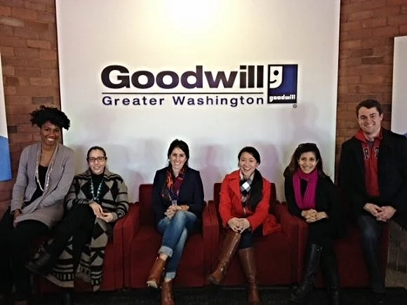 YPC's Board members at a retreat: Tahira Christmon, Melissa Sullivan, Samantha Penabad, Gloria Chou, Evelyn Smith, and Greg Allis./Photo courtesy of Melissa Sullivan