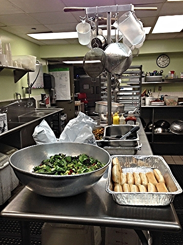 The kitchen at Miriam's Kitchen