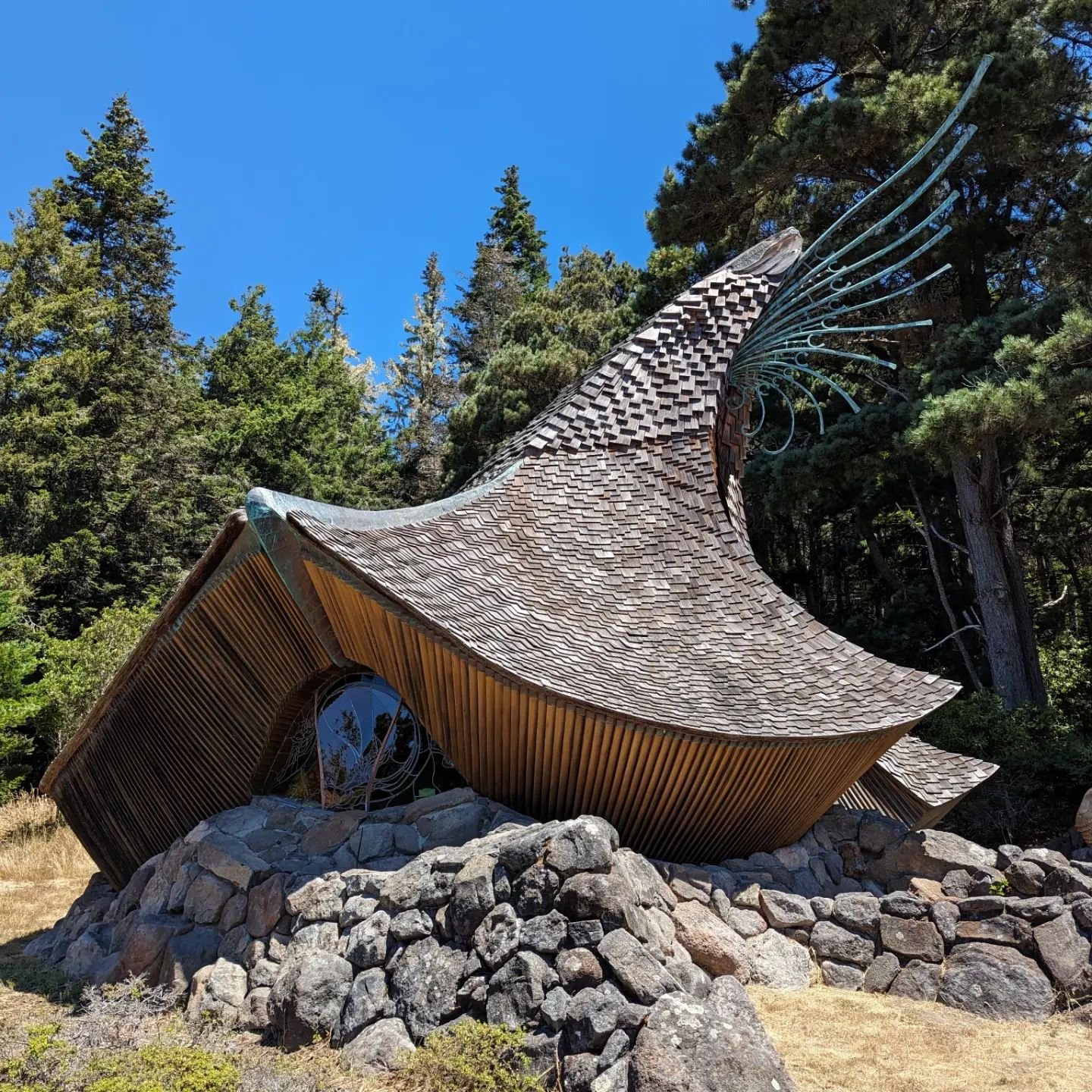 Sea Ranch Chapel. Super cool stop on the road yesterday! 🙏🏼