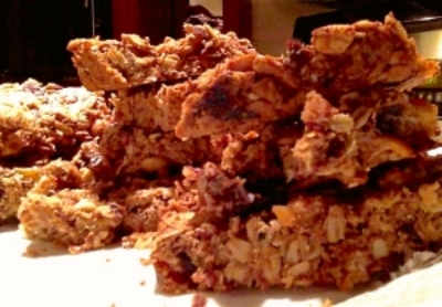 Nutty Chewy Granola Bars