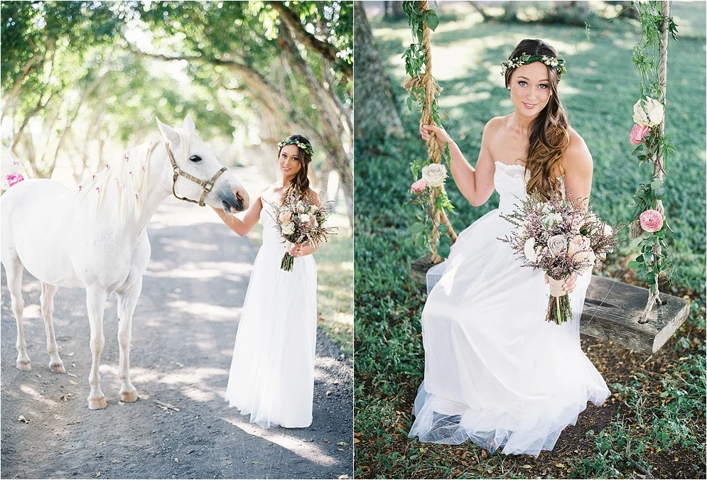 Bohemian Bride Swing Photos