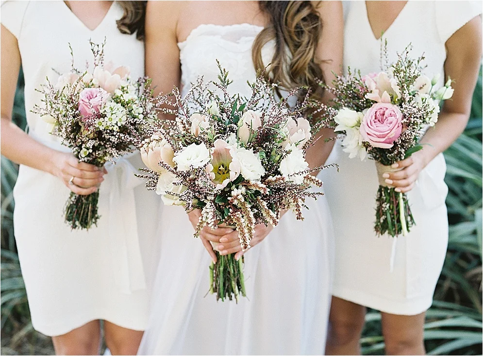 Bohemian wedding bouquet