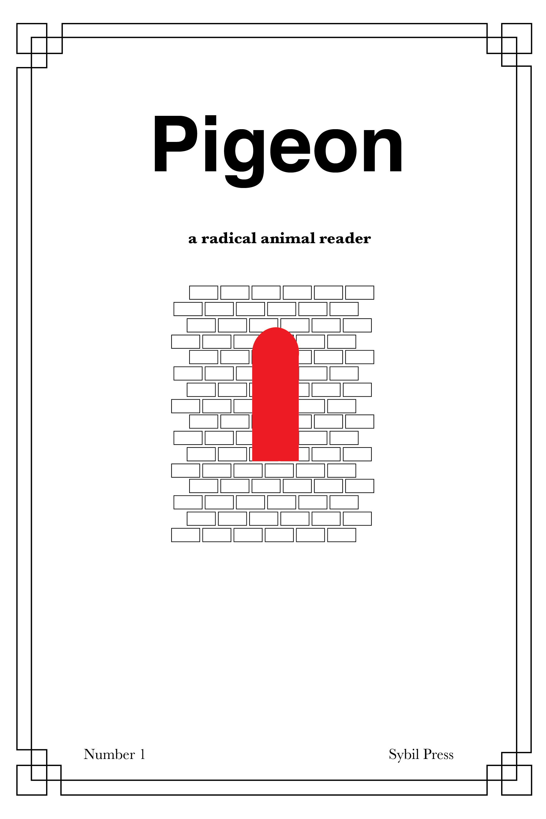 Illustrations for Pigeon: a radical animal reader