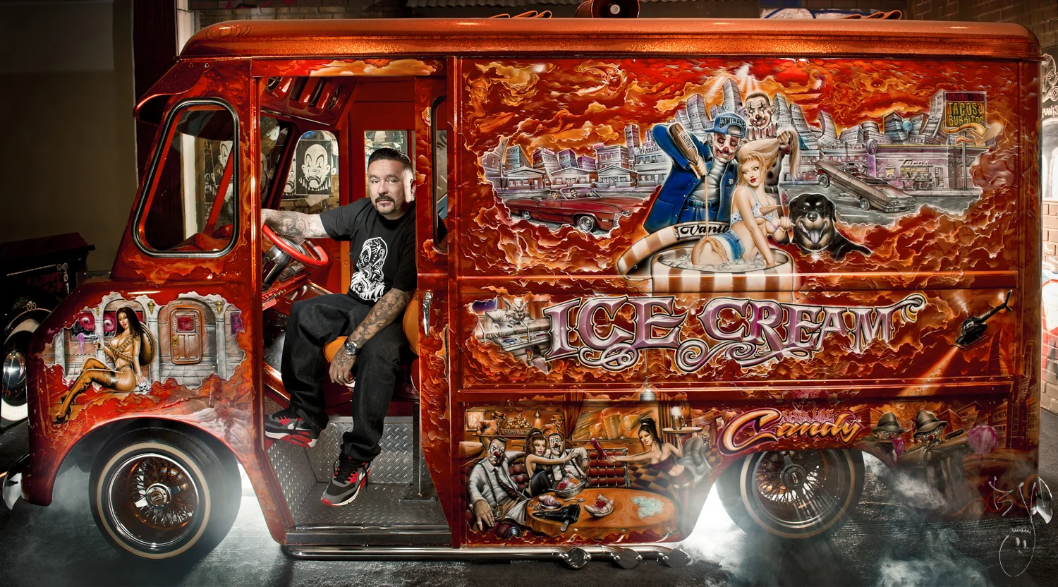 Mr Cartoon - Muralist - Tattoo & Graffiti Artist