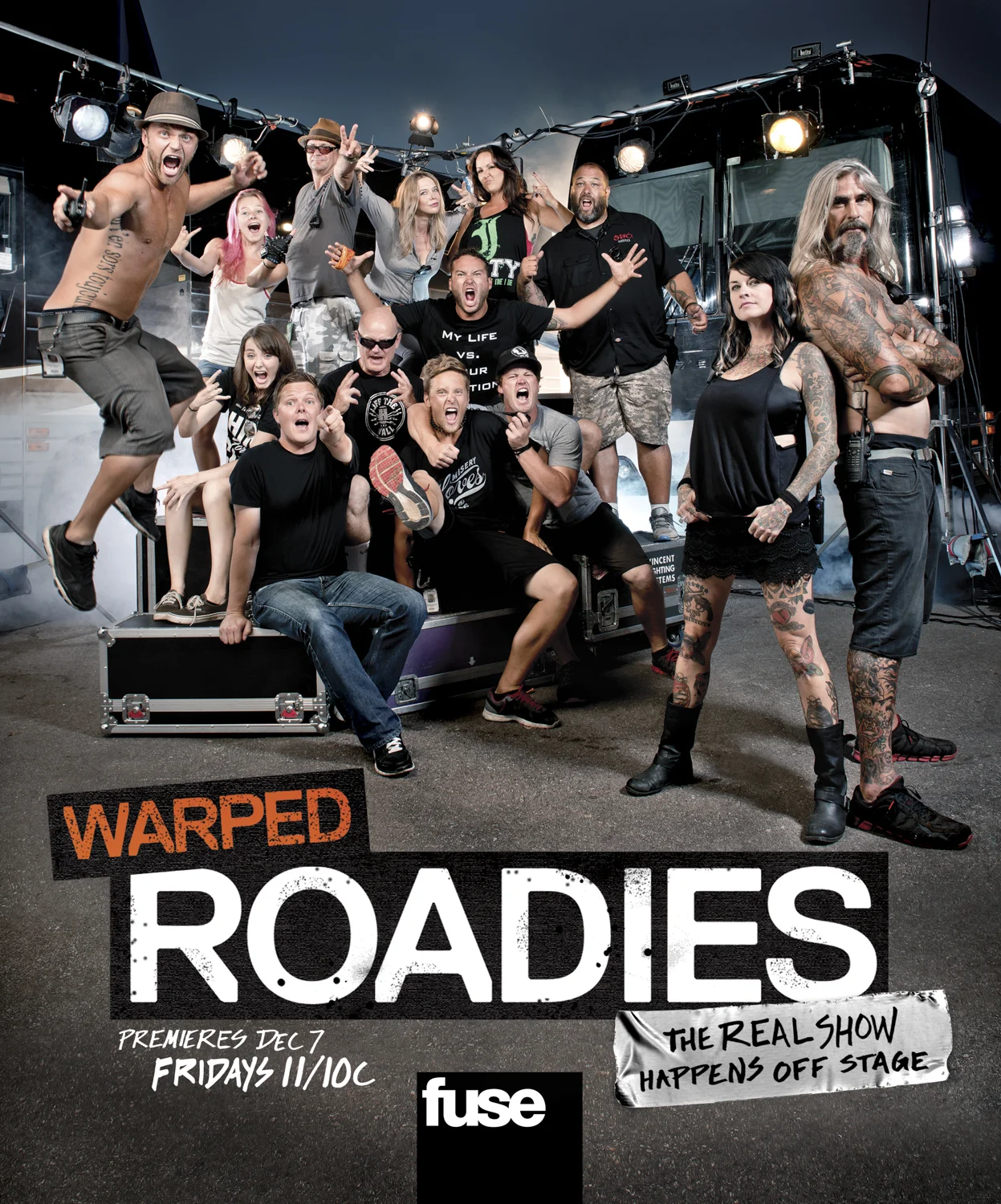 Warped Roadies - Print Campaign - Fuse TV