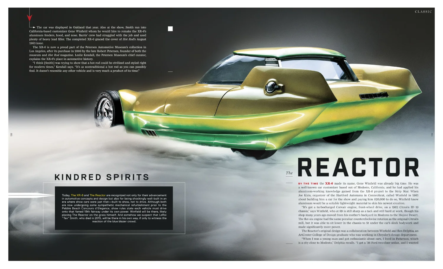 The Reactor shot for Automobile Magazine