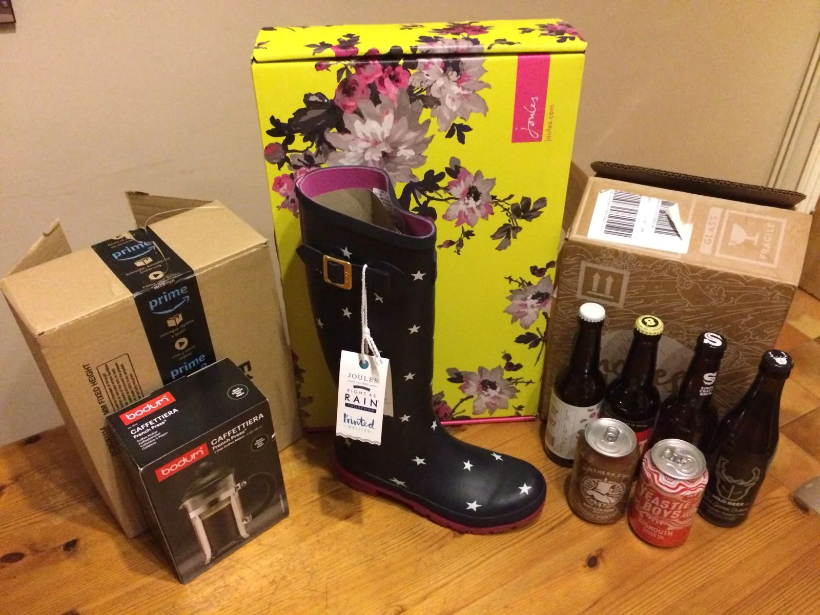 A recent online shopping haul...