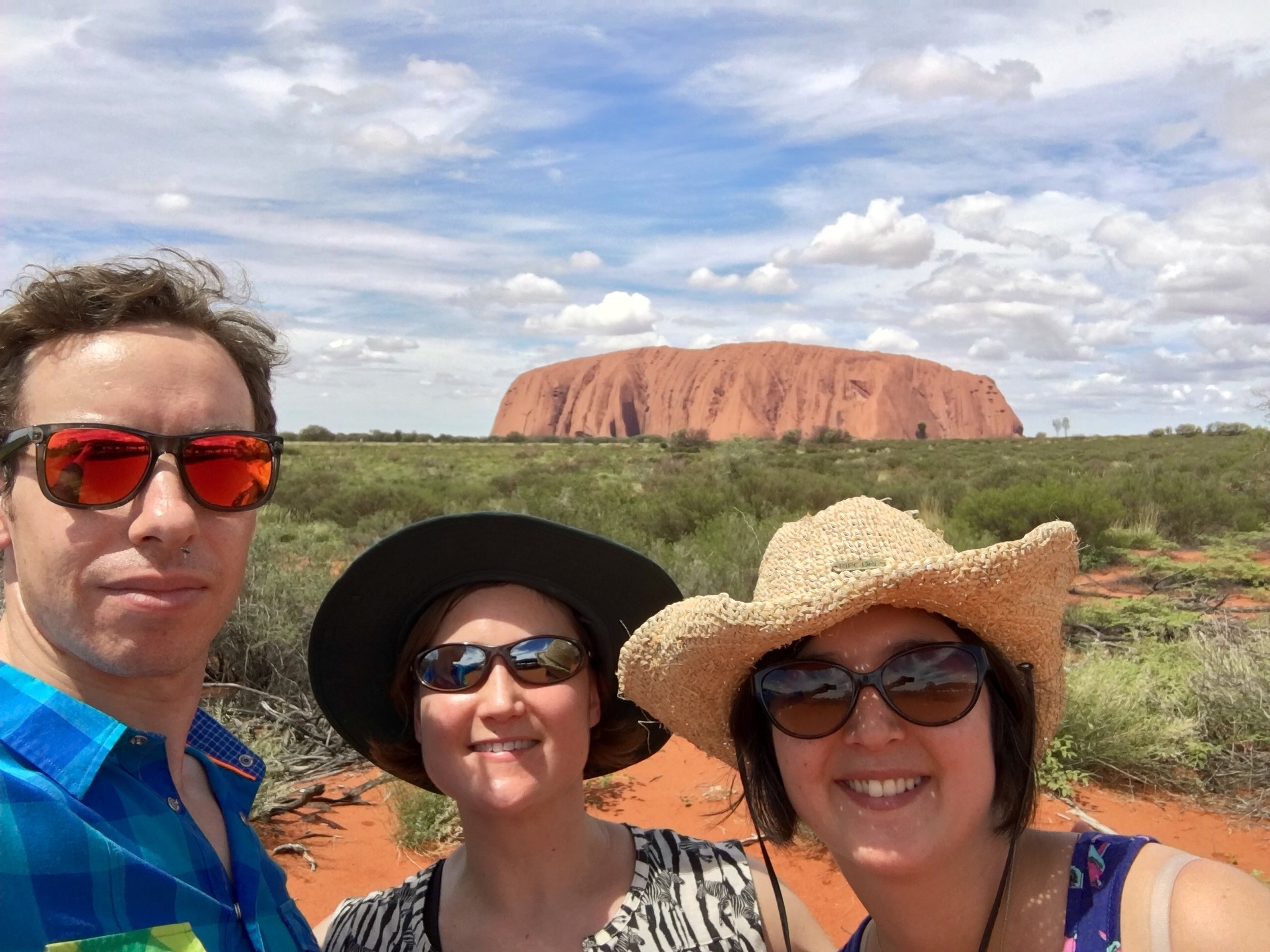 Family trip to Uluru
