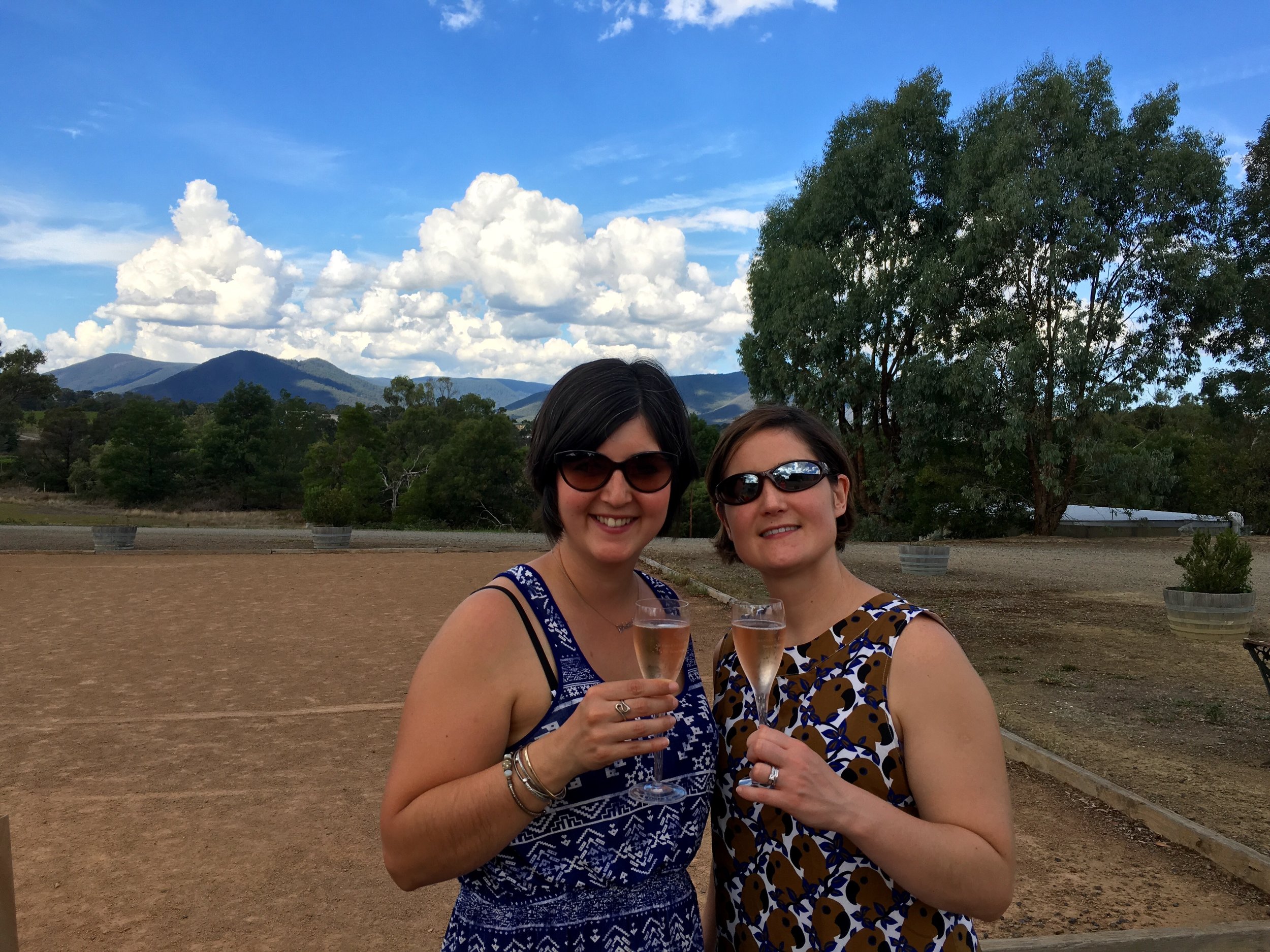Enjoying the fruits of Chandon winery