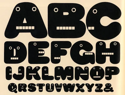 Seymour Chwast, Bestial Bold , from "Push Pin Graphic No. 83" issued 1980, reproduced in the Chronicle Books compilation, The Push Pin Graphic , published in 2004, written by Chwast and edited by Steve Heller and Martin Venezky.