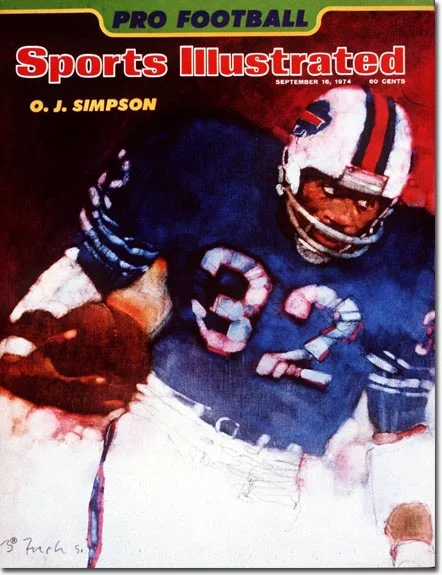 Bernie Fuchs Sports Illustrated cover from 1974