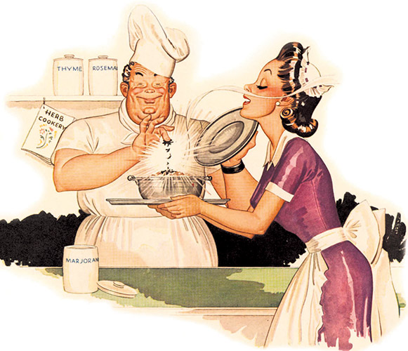 Robert O. Reid, fiction illustration, unknown issue of Colliers, circa 1940.
