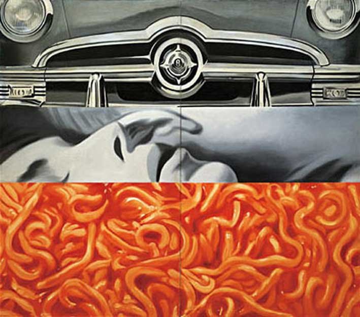 James Rosenquist, I Love You With My Ford, 1961