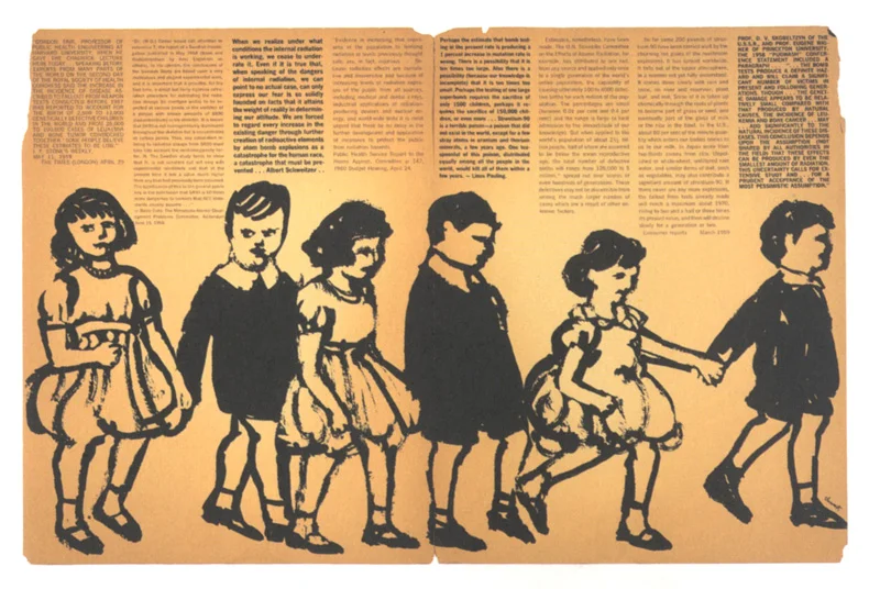 Seymour Chwast, illustration in Pushpin #21, 1959.