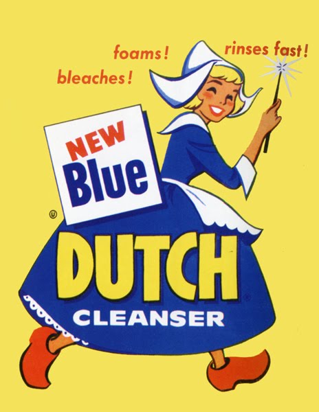 Designer unknown, Dutch Girl advertising character, 1956