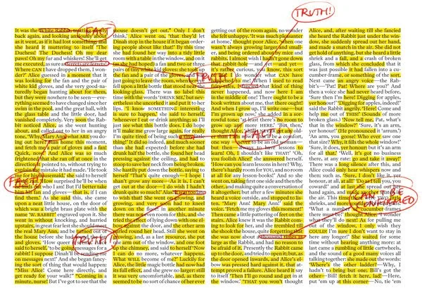Henrik Kubel & A2/SW/HK (a London design shop), Fact, typographic illustration, New York Times Book Review, February 26, 2012