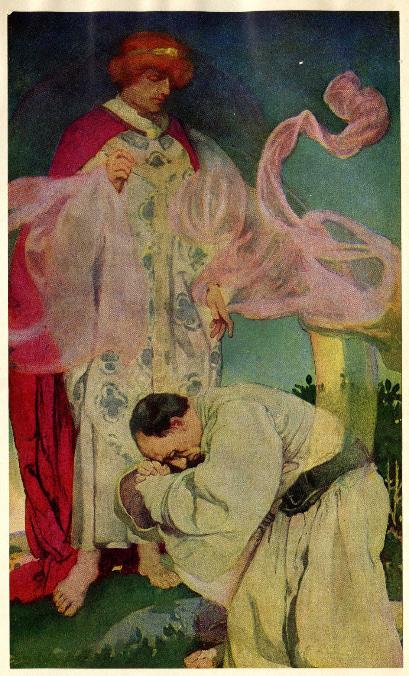 Elizabeth Shippen Green, But how have I failed so wretchedly. Lovely little bit of pink waft, no? Who is that? 