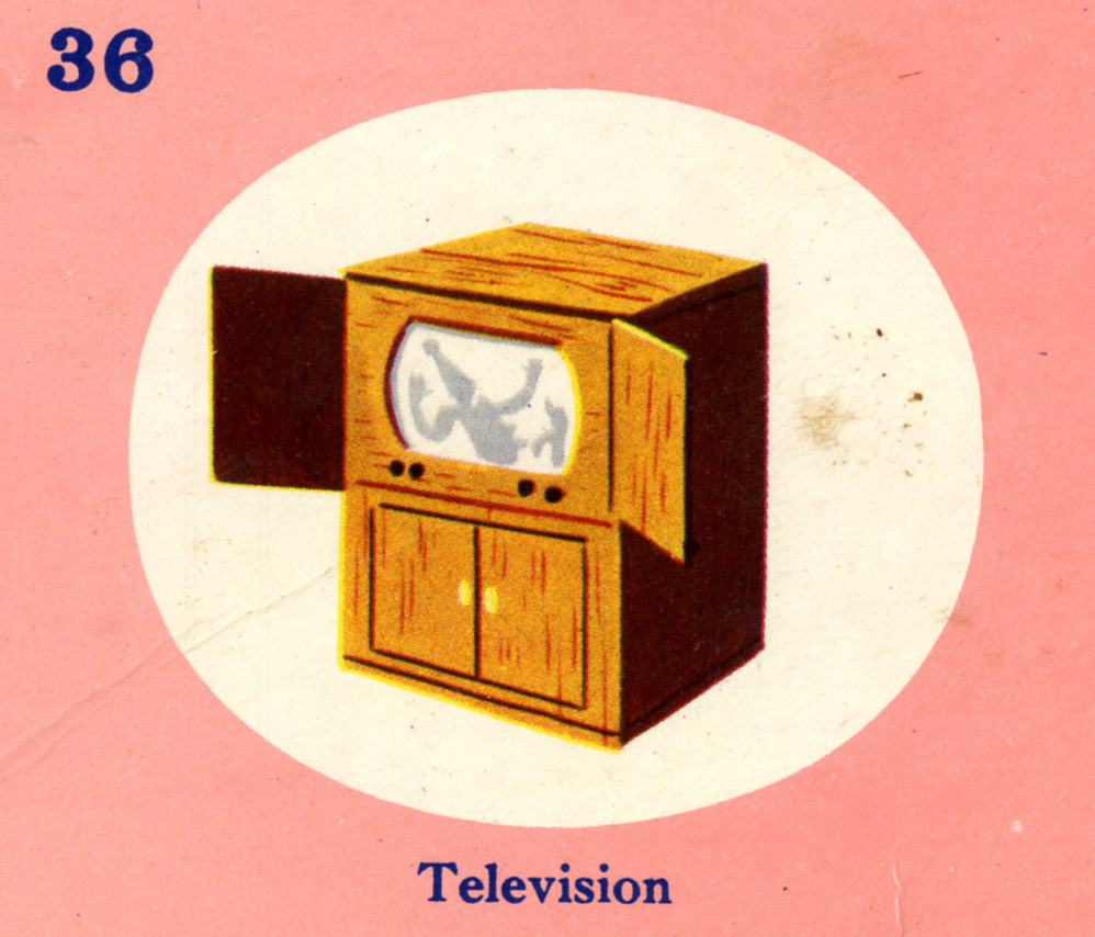 C. Clement, Television Set, circa 1950. 