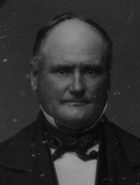 The Original. Daguerrotype of Colonel David Dudley Dowd (1806-1888.) 