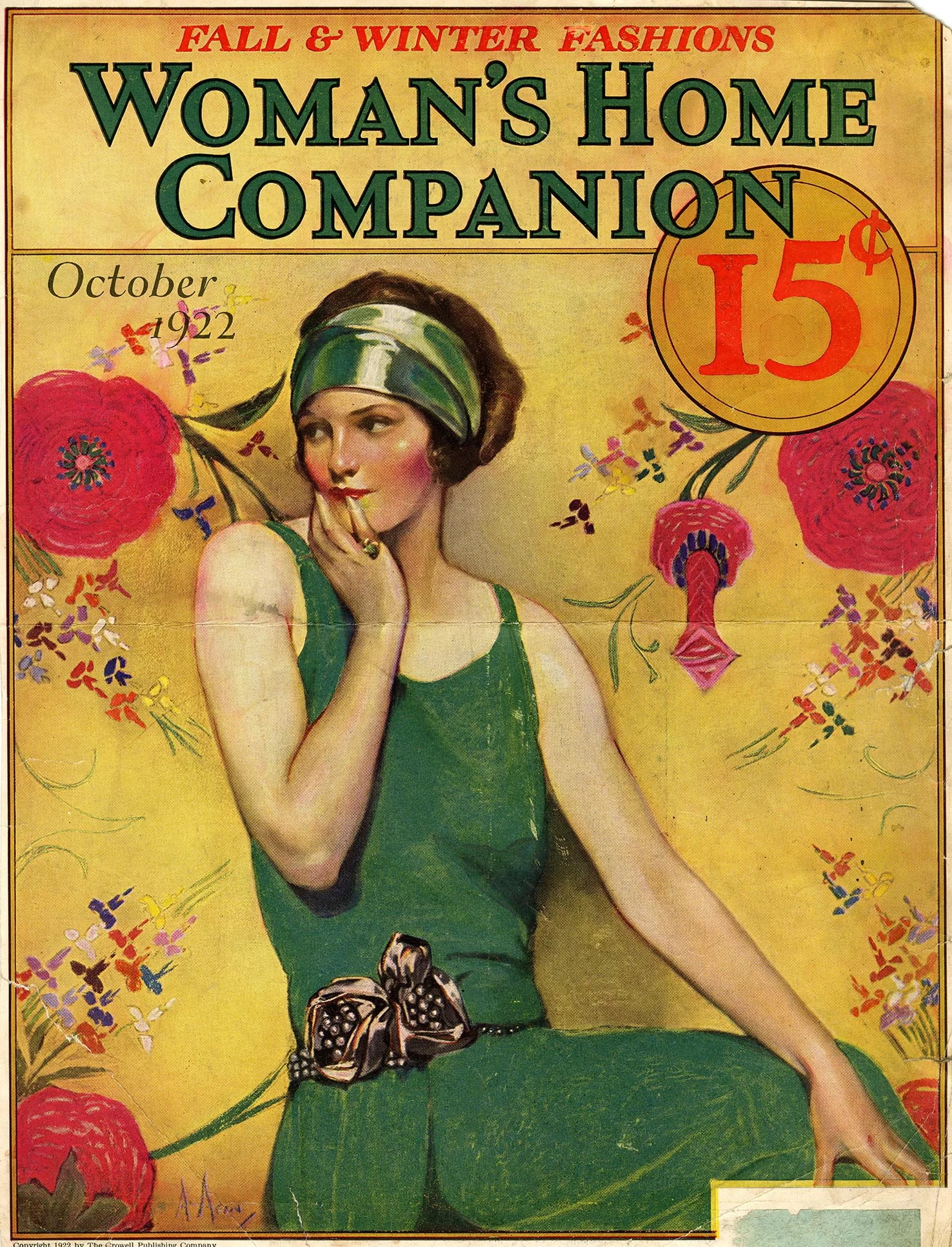Neysa McMein, cover illustration, Woman's Home Companion , October 1922. M agazine tear sheet, Walt Reed Illustration Archive, Washington University in St. Louis. 