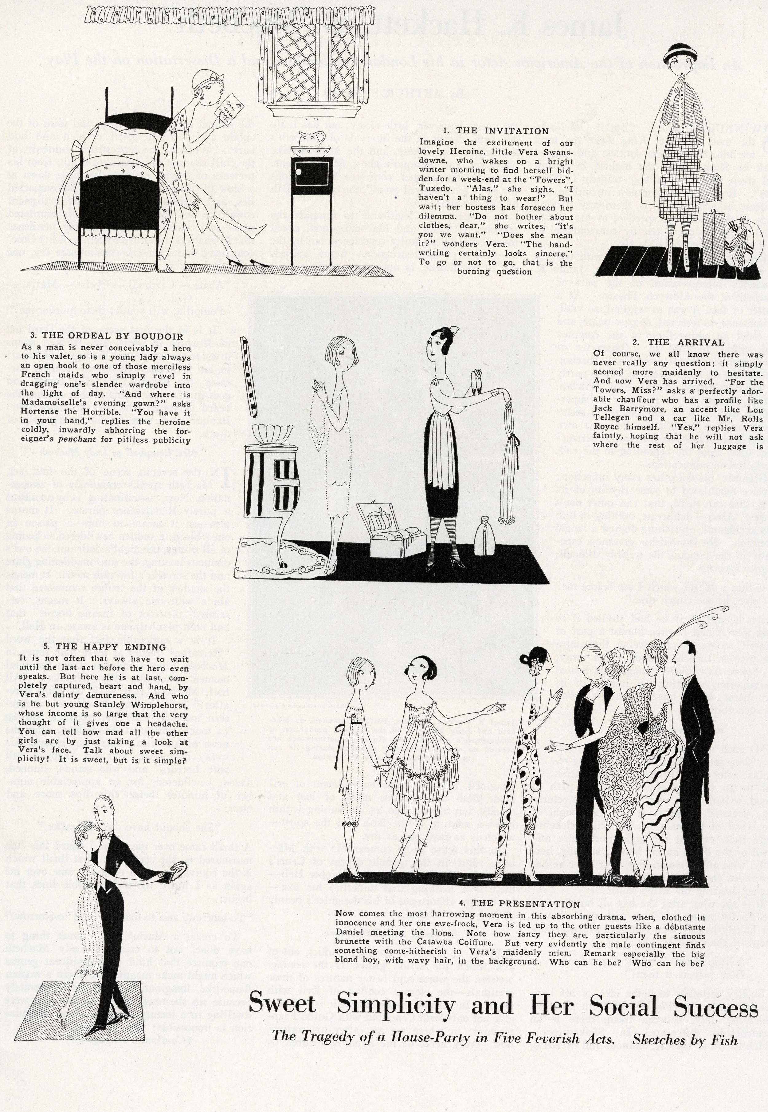 Anne Fish. Vanity Fair. February 1921.