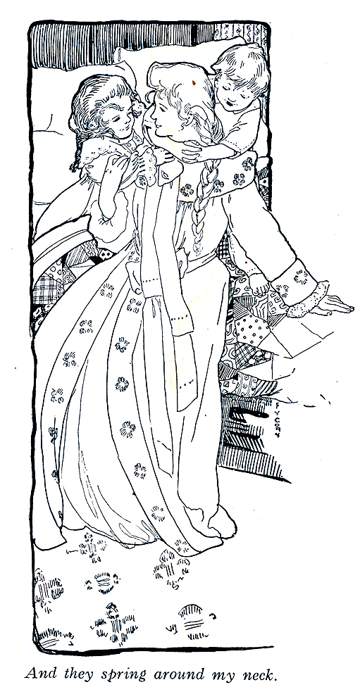 FY Cory, interior illustration. Harper's Bazaar , 1903.