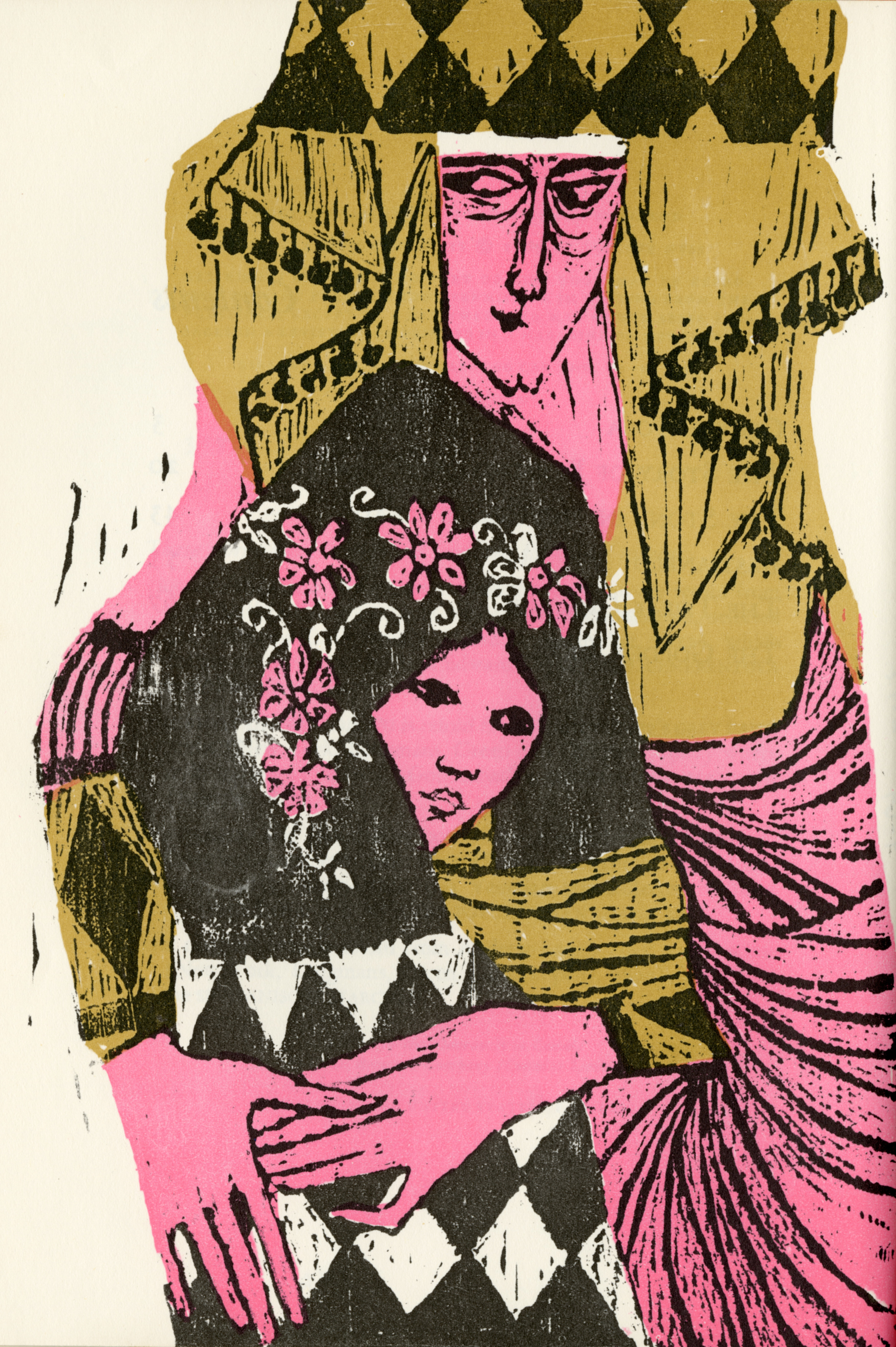 Evaline Ness, illustration from Favorite Fairy Tales Told in Italy . Written by Virginia Haviland. Published by Little, Brown and Company, 1965.