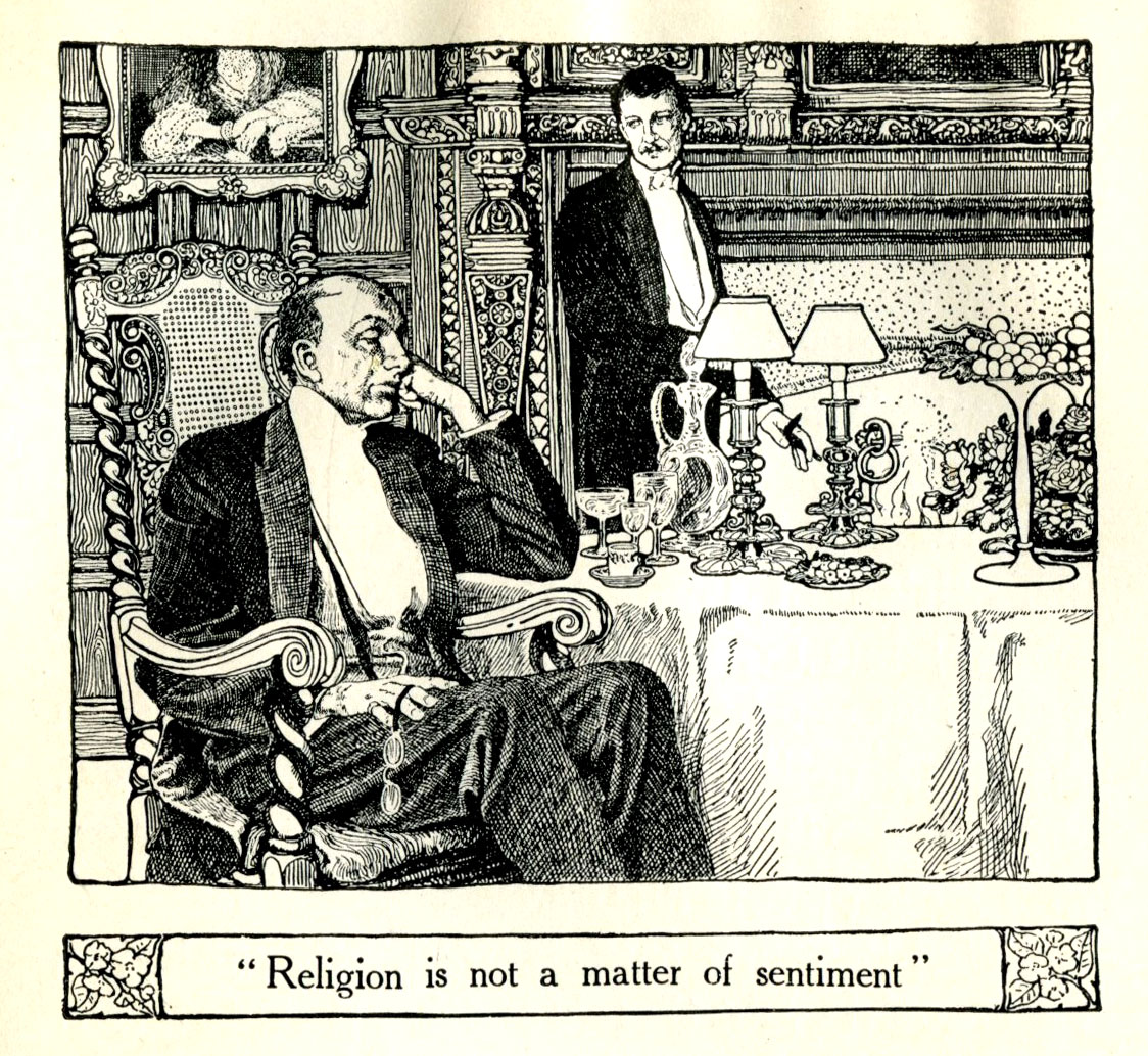 Elizabeth Shippen Green, illustration from The Mansion. Written by Henry van Dyke. Published by Harper & Brothers, 1911.