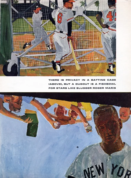 Robert Weaver, Spring Training , 1962.