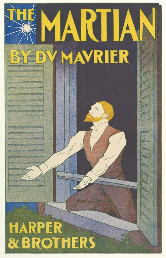 Edward Penfield, poster advertising The Martian, 1897. Lithograph.