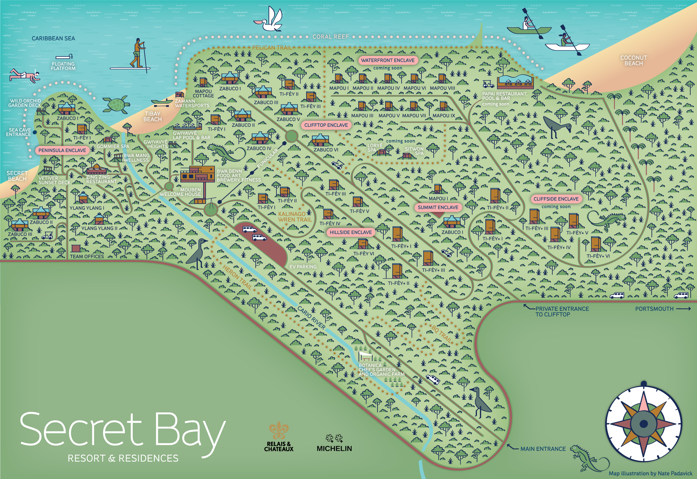 illustrated-map-of-Secret-Bay-Resort-Dominica-by-Nate-Padavick-WEB-NO-FRAME.webp