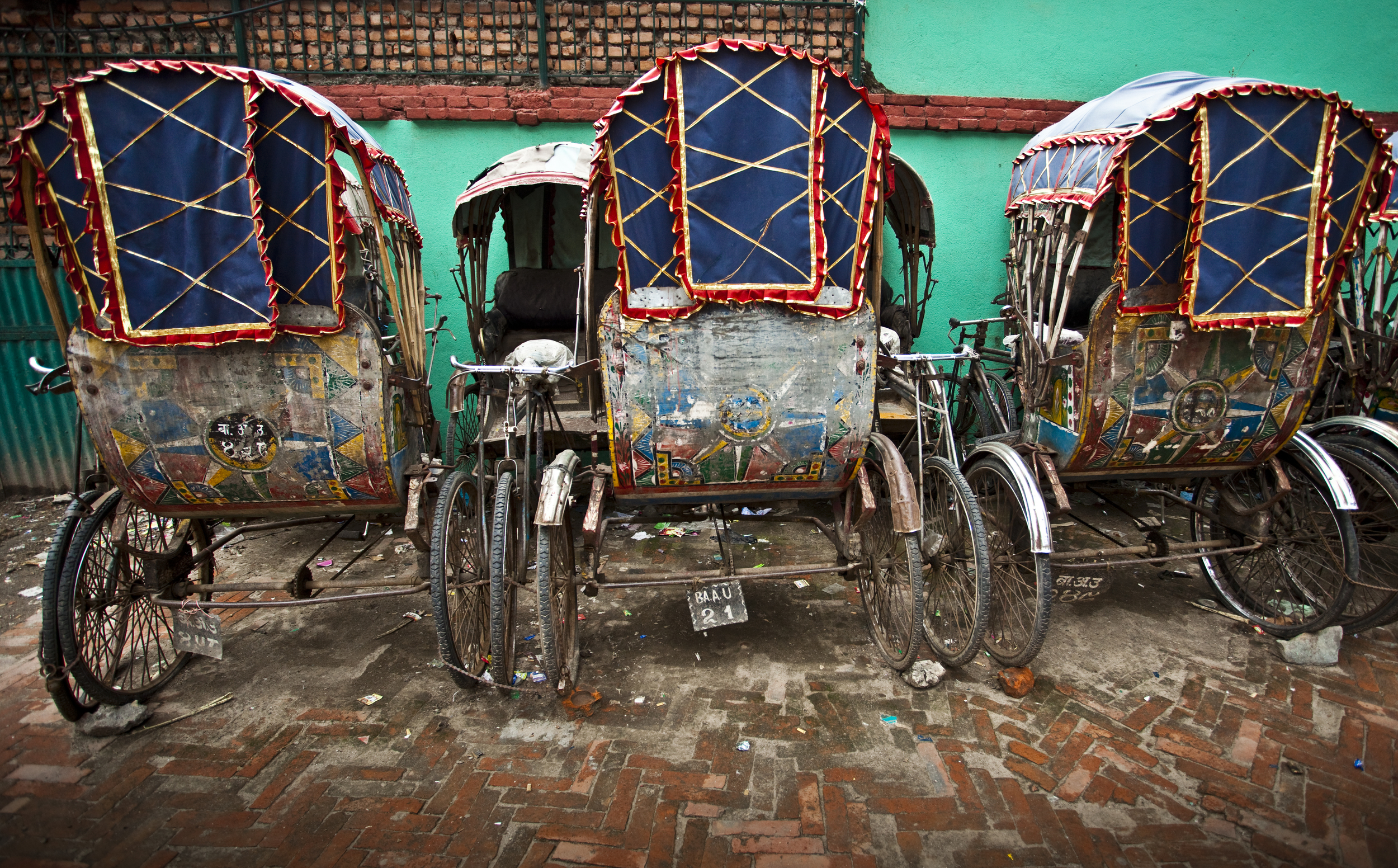 Rickshaw Parking