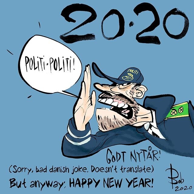 Godt nyt&aring;r 20-20!
Happy New Year 2020!