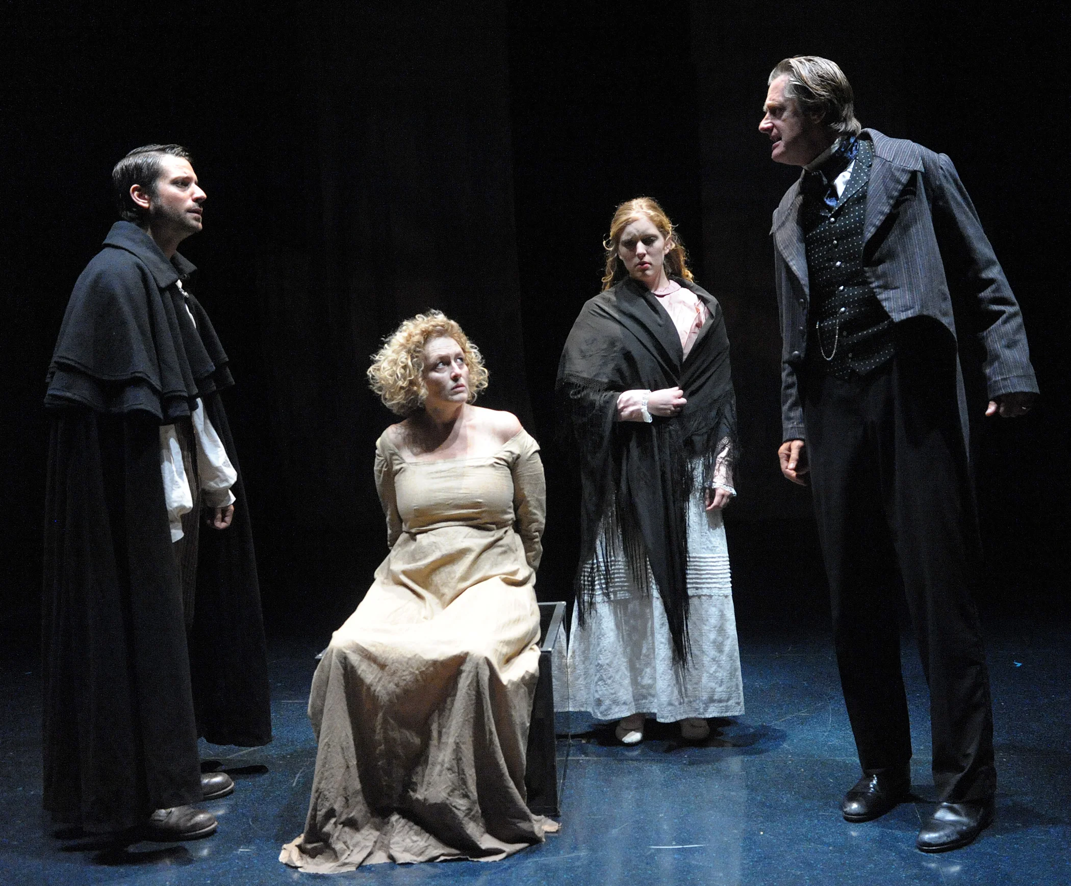 Elizabeth in MONSTER at Atlantic Theatre Company (PTP/NYC) Copyright Stan Barouh