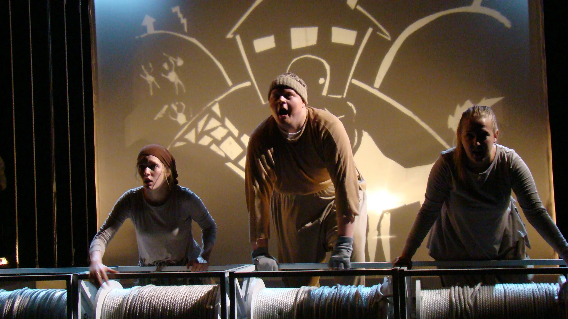Benjamin in ANIMAL FARM Olney Theatre Center - National Players Copyright Sonie Mathew