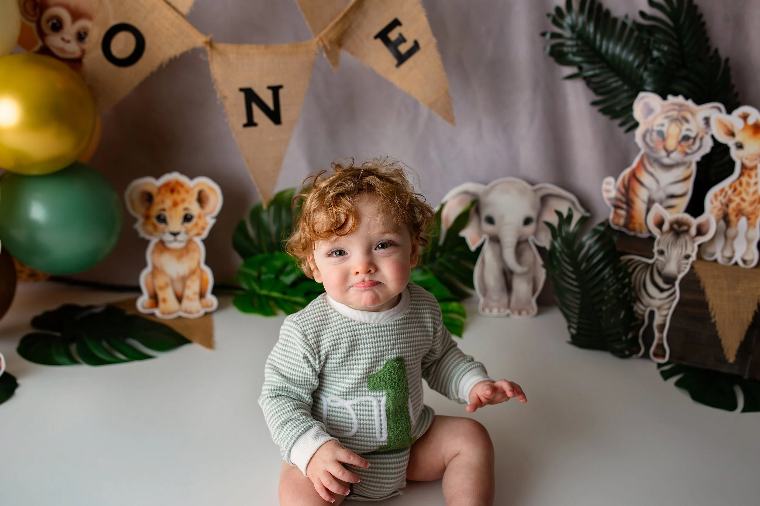 Cake smash + Milestone + Montrose + Colorado + Photographer