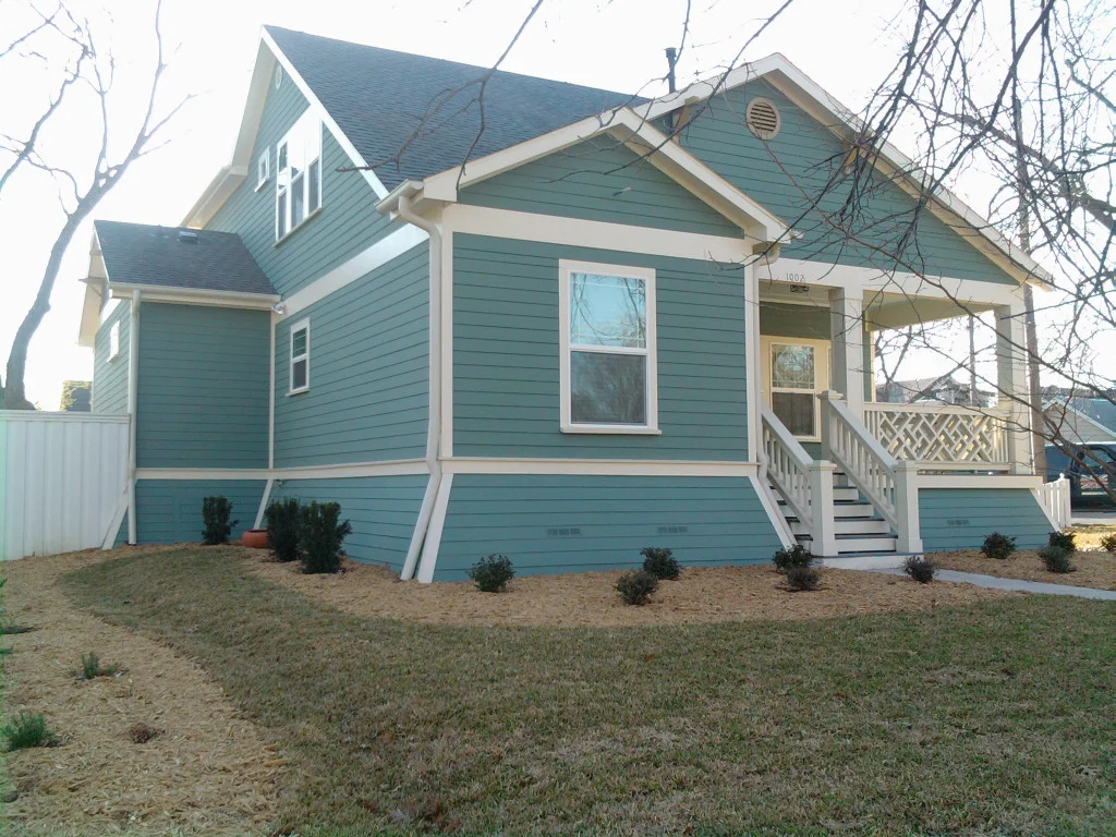 After, exterior.