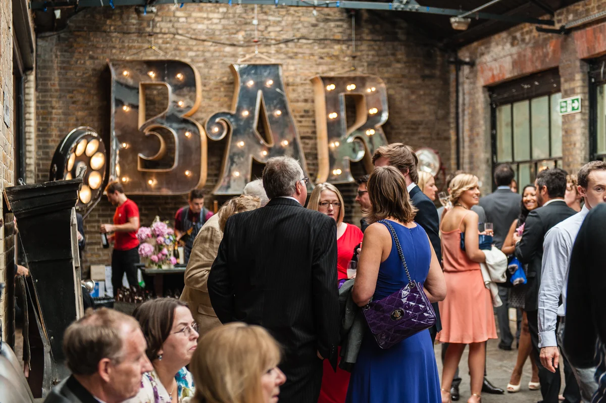 MC Motors, East London Wedding, Warehouse Wedding, Industrial Chic Venue, Dry Hire Venue, Exposed Brickworks, Props, Converted Warehouse Venue, Cool venue, Quirky, Wedding Planner Coordinator
