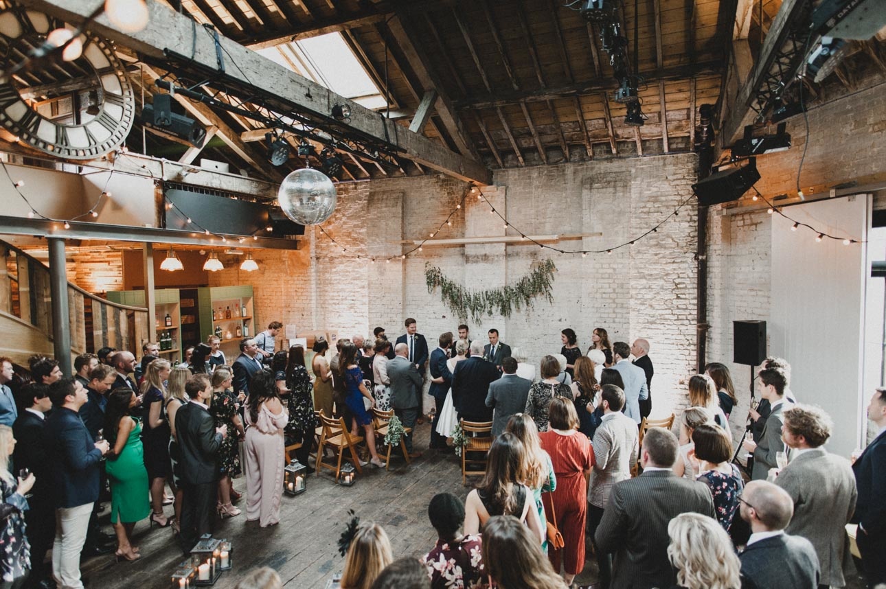 Quirky Venue, Non-traditional wedding planner, London Wedding coordination, Bespoke weddings, Brixton East 1871 Wedding, nonformal, Stylish wedding, Cutting Edge Bride, JoshGooding Photography