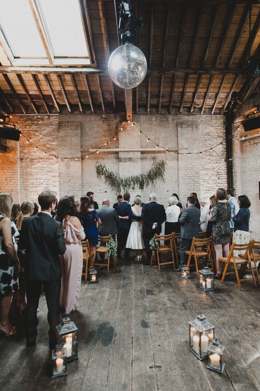 Quirky Venue, Non-traditional wedding planner, London Wedding coordination, Bespoke weddings, Brixton East 1871 Wedding, nonformal, Stylish wedding, Cutting Edge Bride, JoshGooding Photography