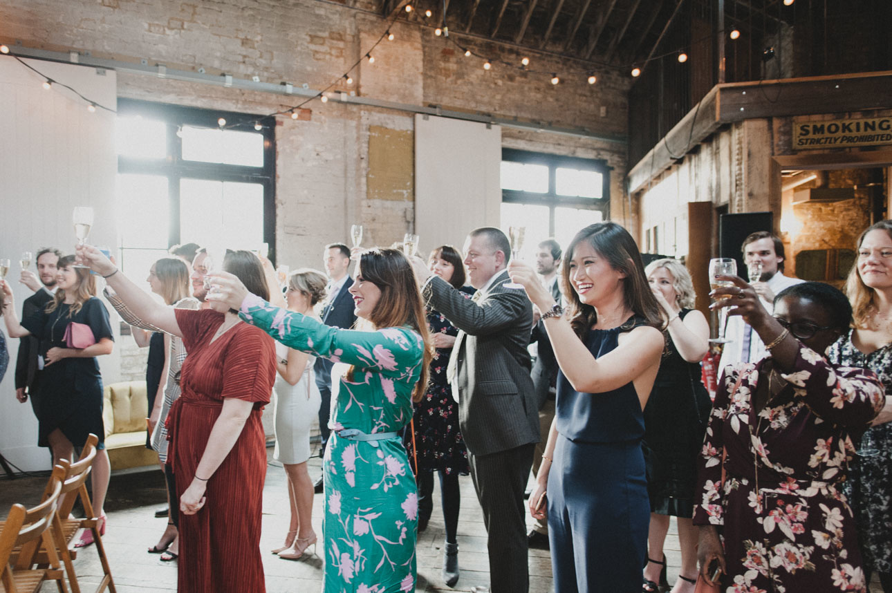 Quirky Venue, Non-traditional wedding planner, London Wedding coordination, Bespoke weddings, Brixton East 1871 Wedding, nonformal, Stylish wedding, Cutting Edge Bride, JoshGooding Photography